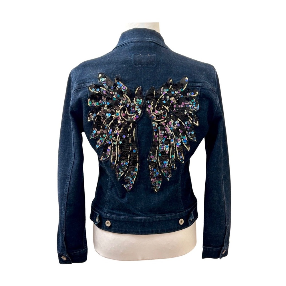LEVI ANGLE SEQUIN WING JACKET